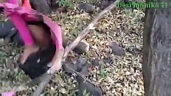 દેશી ગર્લફ્રેન્ડ જંગલમાં ચોદવામાં આવી છે
