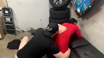 Hot Step-Mom Distracts Stepson From Gaming And Has Erotic Encounter