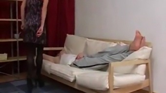Stepson And Mother Indulge In Taboo Anal And Deep Throat Action