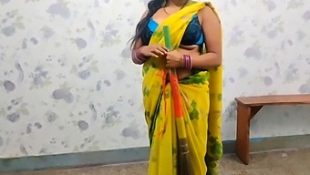 A Chubby Indian Maid With Large Breasts Gets Seduced And Has Sex In Her Employer'S Home