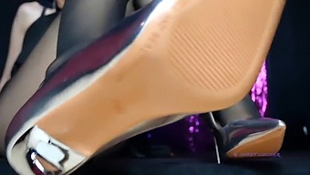 Mistress Rebecca Diamante Humiliates Her Sub With Foot Worship And Licking