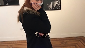 Exploring The Erotic Side Of Art Galleries With A Vibrator