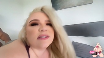 Two Curvy Blondes Share Their Lovers In Erotic Threesome