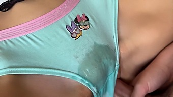 Amateur Wife Gets Naughty In Panties And Enjoys Homemade Pussy Rubbing