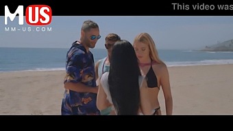 Morgan Lee And Khloe Kapri Star In A Steamy Jerkaoke Video With Damon Dice And Jason Michaels